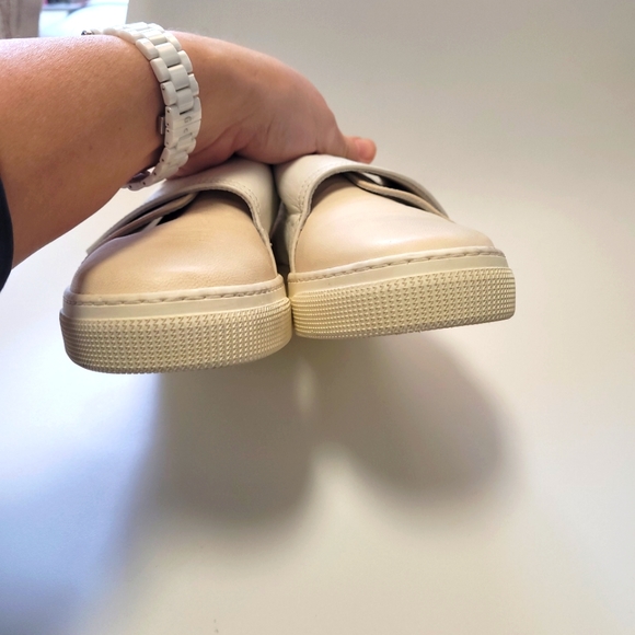 Zcd Montreal Leather velcro slip on sneakers size 7.5us 38 eu - Picture 10 of 13